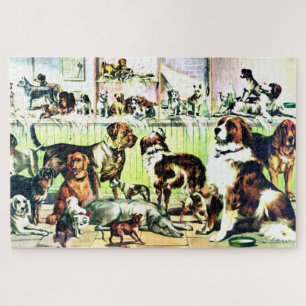 Quebra-cabeça "Pooch Parlor"
