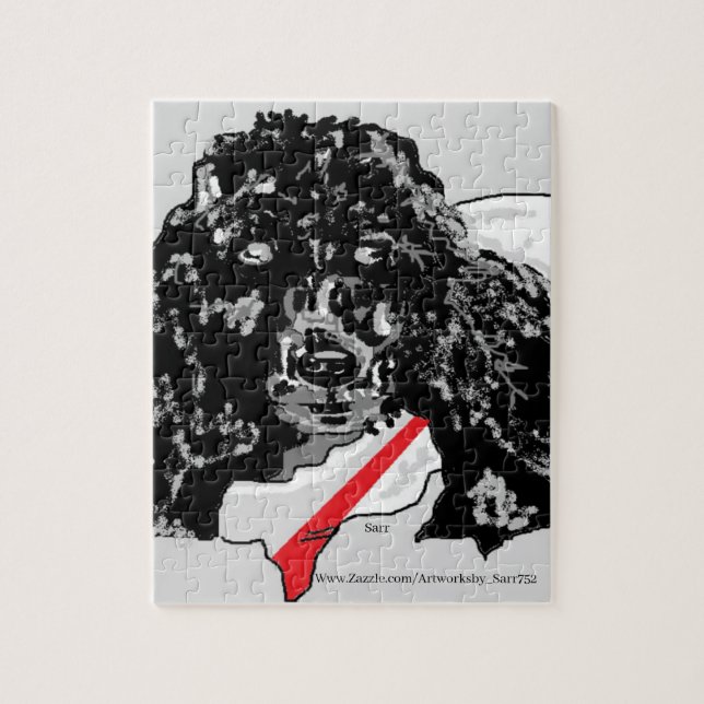 Quebra-cabeça :Poodle (Vertical)