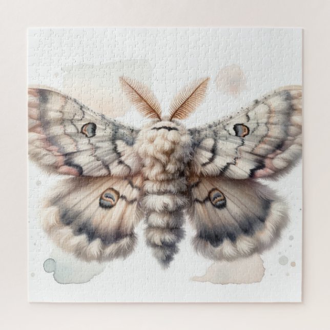 Quebra-cabeça Poodle Moth Watercolor IREF300 - Watercolor (Vertical)