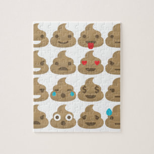 Quebra-cabeça poop emojis