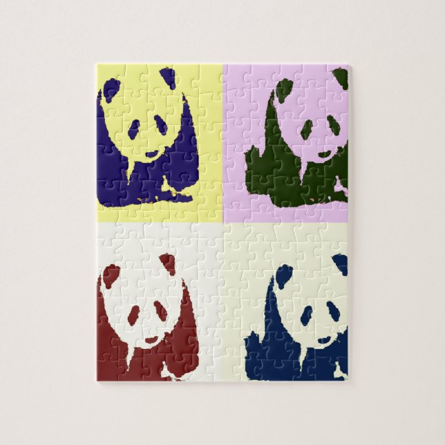 Quebra-cabeça Pop Art Baby Pandas (Vertical)