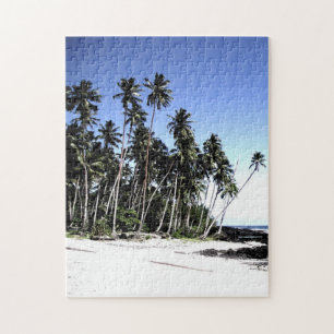 Quebra-cabeça Pop Art Hawaii Island Viagem Beach Palm Trees