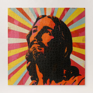 Quebra-cabeça Pop Art Jesus Cristo