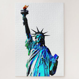 Quebra-cabeça Pop Art Lady Liberty