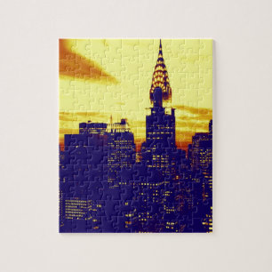 Quebra-cabeça Pop Art New York