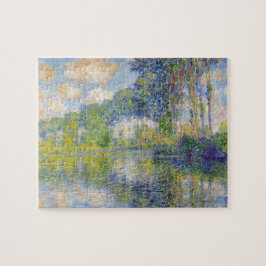 Quebra-cabeça Poplars on the River Epte (por Claude Monet)