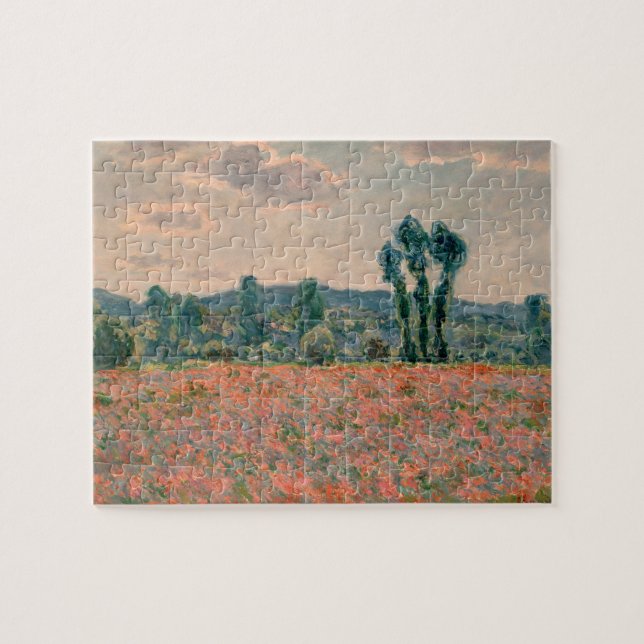 Quebra-cabeça Poppy Field - Claude Monet (Horizontal)