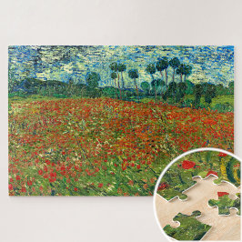Quebra-cabeça Poppy Field por Vincent Van Gogh