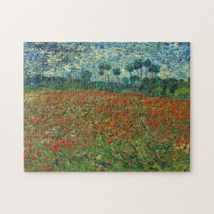 Quebra-cabeça Poppy Field Vincent van Gogh