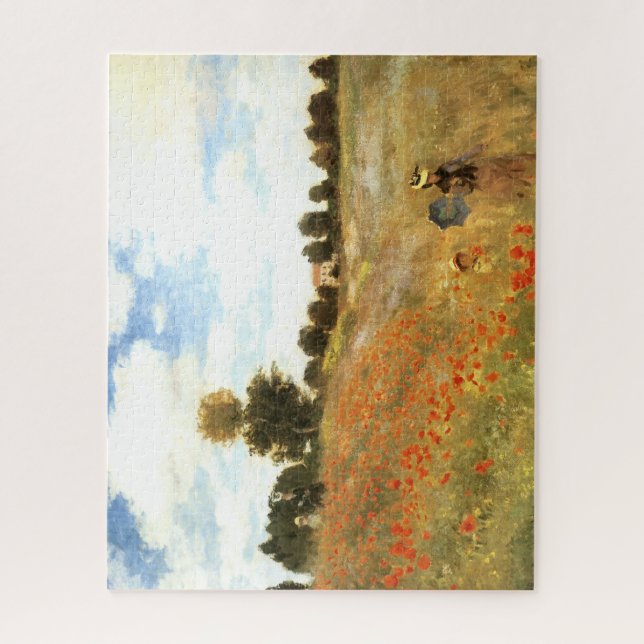 Quebra-cabeça "Poppyfield" by Monet Fine Art Jigsaw (Vertical)
