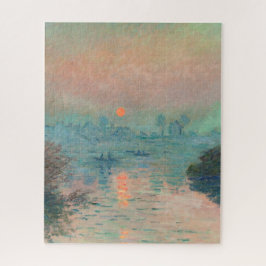 Quebra-cabeça Pôr do sol de Monet no Impressionismo de Arte Fina