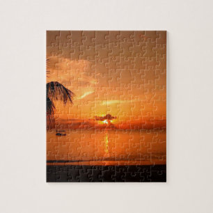 Quebra-cabeça Pôr do Sol de Verão