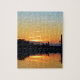 Quebra-cabeça Pôr do sol do Capitol Hill.