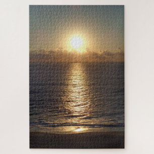 Quebra-cabeça Pôr do sol no compartimento