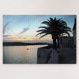 Quebra-cabeça Pôr do sol no mar