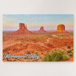 Quebra-cabeça Pôr do sol sobre o Monument Valley, Arizona, EUA