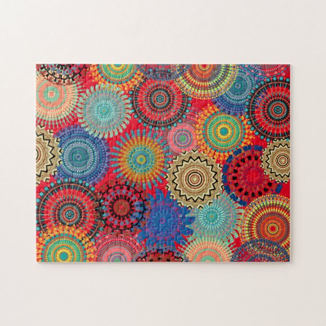 Quebra-cabeça Por todo o lado, Mandela Design (Horizontal)