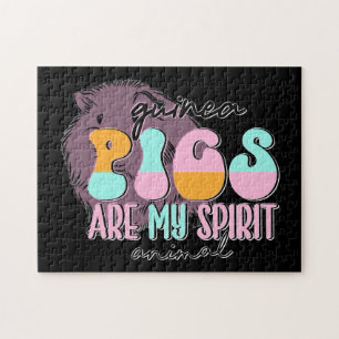 Quebra-cabeça Porcos-guineis São Meu Animal Espirituoso