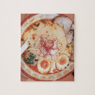 Quebra-cabeça Pork Egg Ramen Noodles Japão
