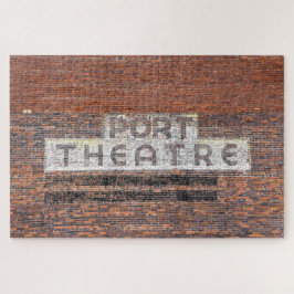 Quebra-cabeça Port Theater Sign, Port Rua Joe, Florida