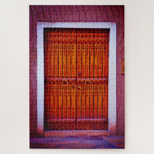 Quebra-cabeça Porta antiga (Vertical)