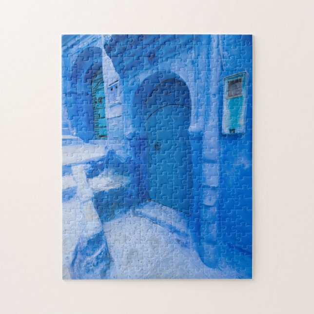 Quebra-cabeça Porta da Cidade Azul (Vertical)