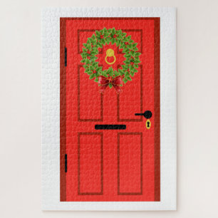 Quebra-cabeça Porta de Natal