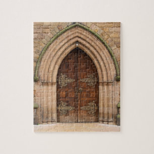 Quebra-cabeça Porta europeia antiga - 8x10 - 110 pcs
