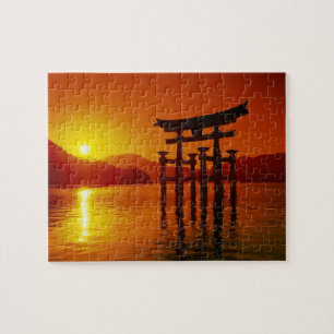 Quebra-cabeça Porta O-Torii, santuário de Itsukushima, Miyajima