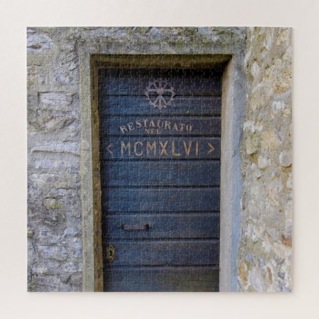 Quebra-cabeça Porta traseira secreta na Itália - 20x20 - 676 pcs (Vertical)