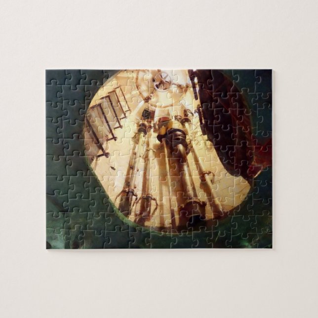 Quebra-cabeça Portal de escape submarino (Horizontal)