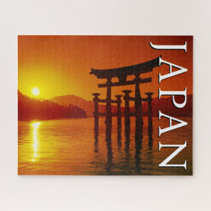 Quebra-cabeça Portão O-Torii, Santuário Itsukushima Miyajima,