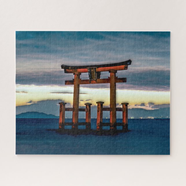 Quebra-cabeça Portão Shin-Torii-Japonês (Horizontal)