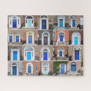 Quebra-cabeça Portas azuis de Dublin