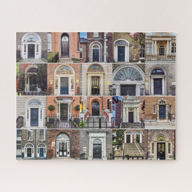 Quebra-cabeça Portas Elegante de Dublin (Horizontal)