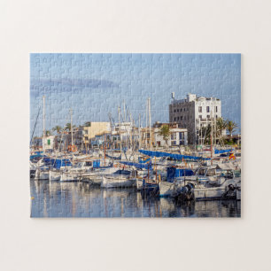 Quebra-cabeça Portixol marina ao entardecer - Palma de Maiorca