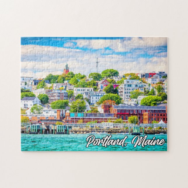 Quebra-cabeça Portland, Maine, Estados Unidos (Horizontal)