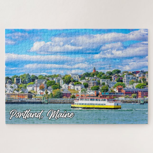 Quebra-cabeça Portland, Maine, Estados Unidos (Horizontal)