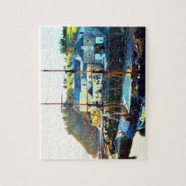 Quebra-cabeça Porto Cornualha Inglaterra de Charlestown