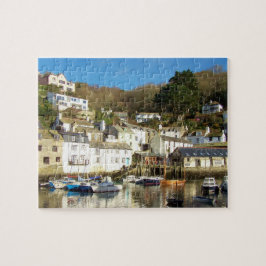 Quebra-cabeça Porto Cornualha Inglaterra de Polperro