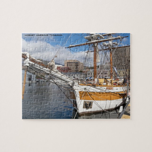 Quebra-cabeça Porto de Hobart Tasmânia (Horizontal)