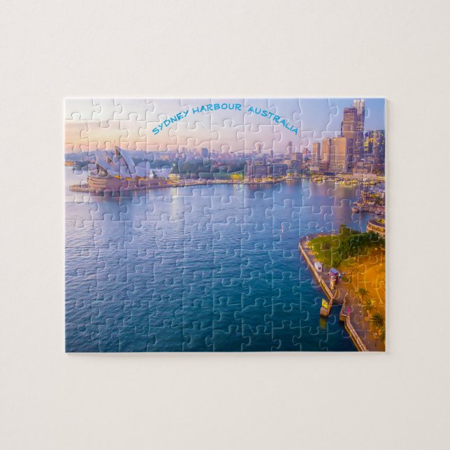 Quebra-cabeça Porto de Sydney Austrália (Horizontal)