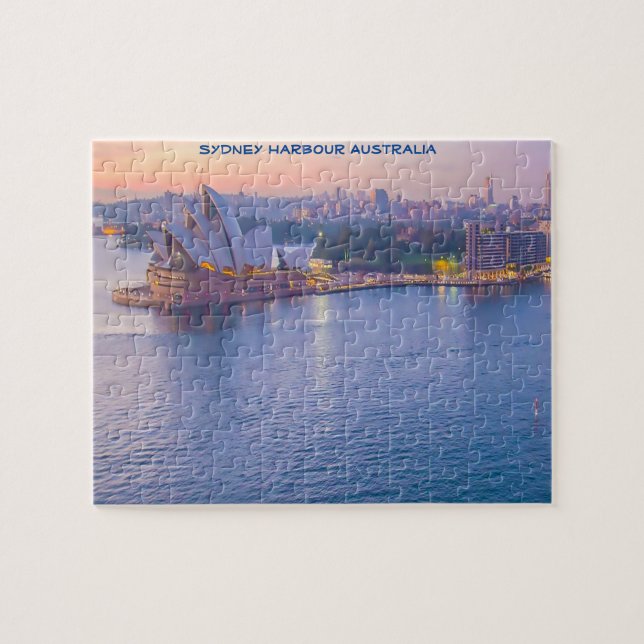 Quebra-cabeça Porto de Sydney Austrália (Horizontal)