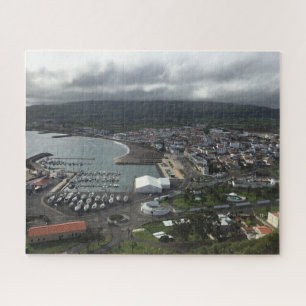 Quebra-cabeça Porto e costa da Terceira Região dos Açores