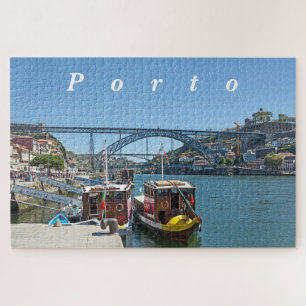 Quebra-cabeça  Porto. Ponte Douro e Dom Luis I.