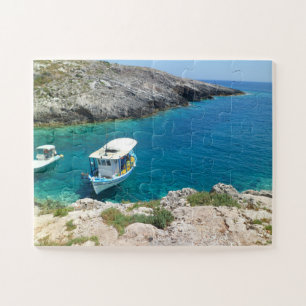 Quebra-cabeça Porto Roxa Xakynthos
