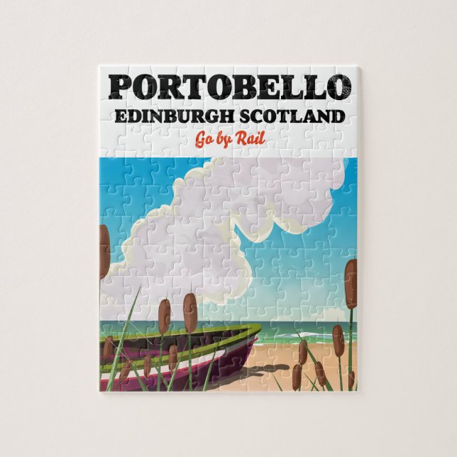 Quebra-cabeça Portobello Beach Edinburgh (Vertical)