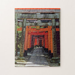 Quebra-cabeça Portões de Torii - Kyoto, Japão, Ásia