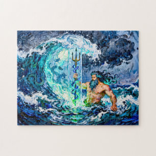 Quebra-cabeça Poseidon Deus do Mar