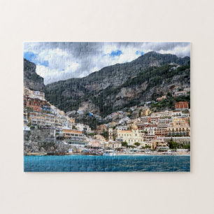 Quebra-cabeça Positano Amalfi Coast Italy, fotografia cênica it